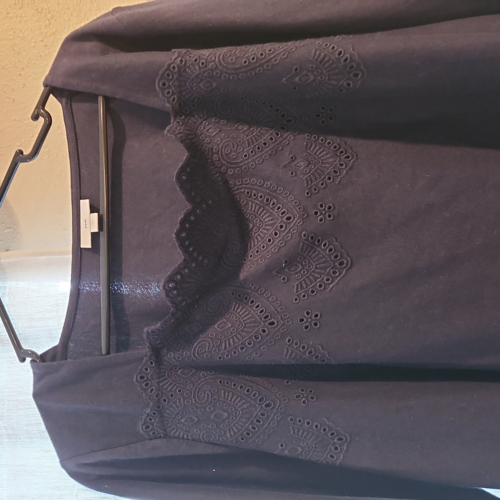 XL Navy Blue J Jill Blouse
